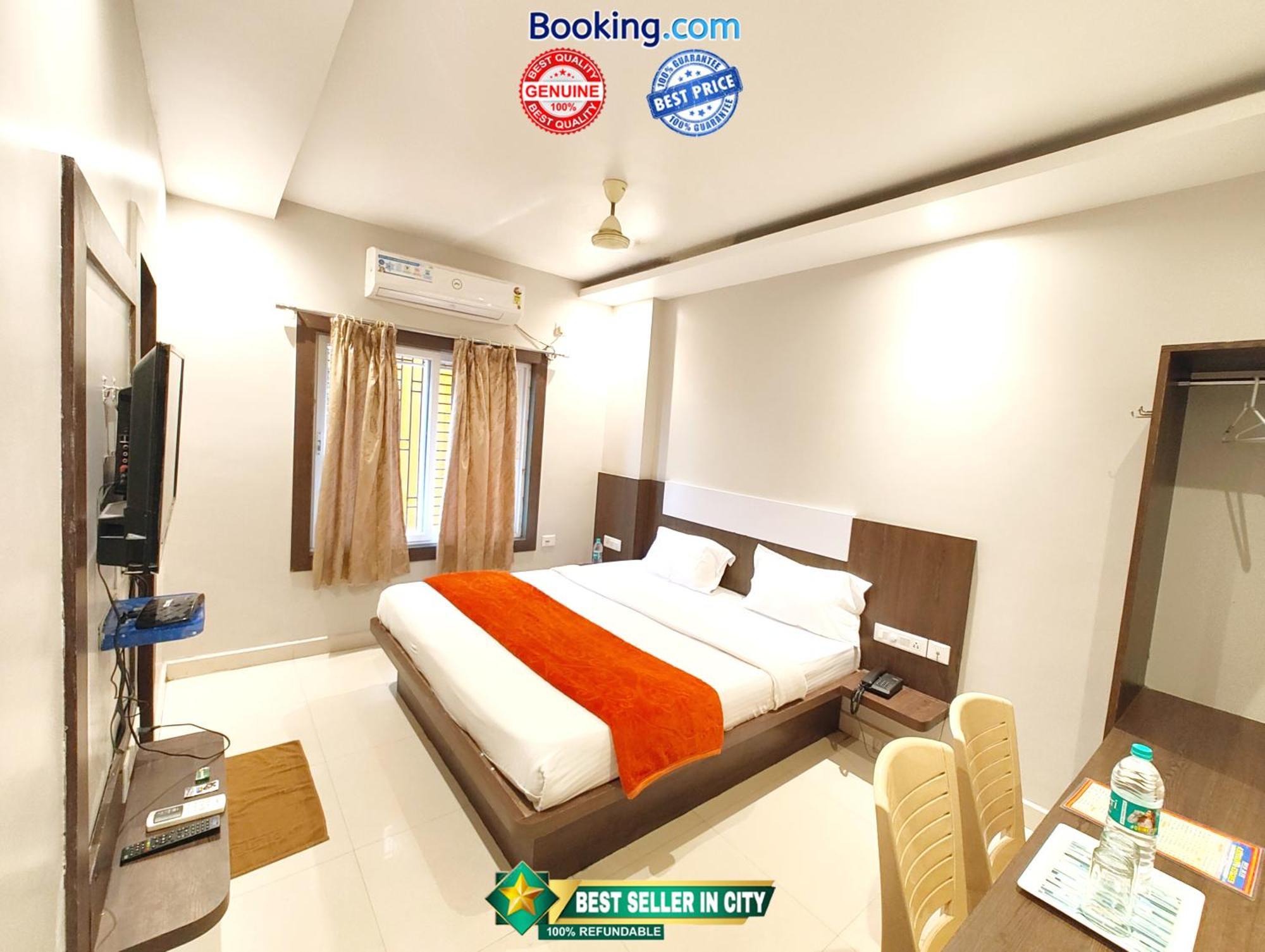 Goroomgo Hotel Home Town Puri Near Golden Beach And Temple গোরুমগো হোটেল হোম টাউন পুরী গোল্ডেন বিচ এবং মন্দিরের কাছে गोल्डन बीच के पास होटल होम टाउन - Fully-Air-Conditioned-With-Lift-Wifi-Home Style-Food Menu-And Parking Facilities - Book Now Eksteriør bilde